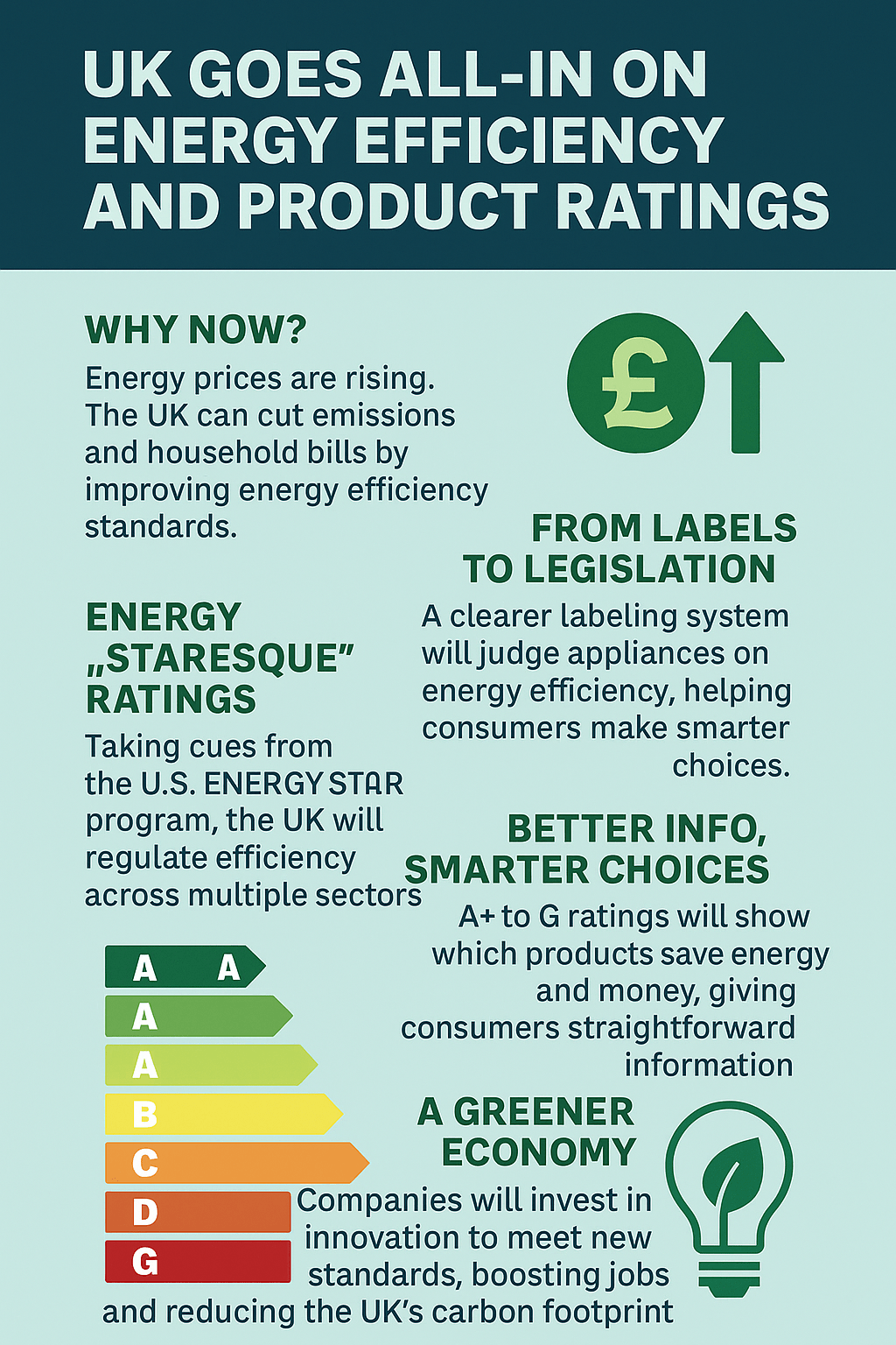 UK Energy Efficiency Label to Help Save You Money