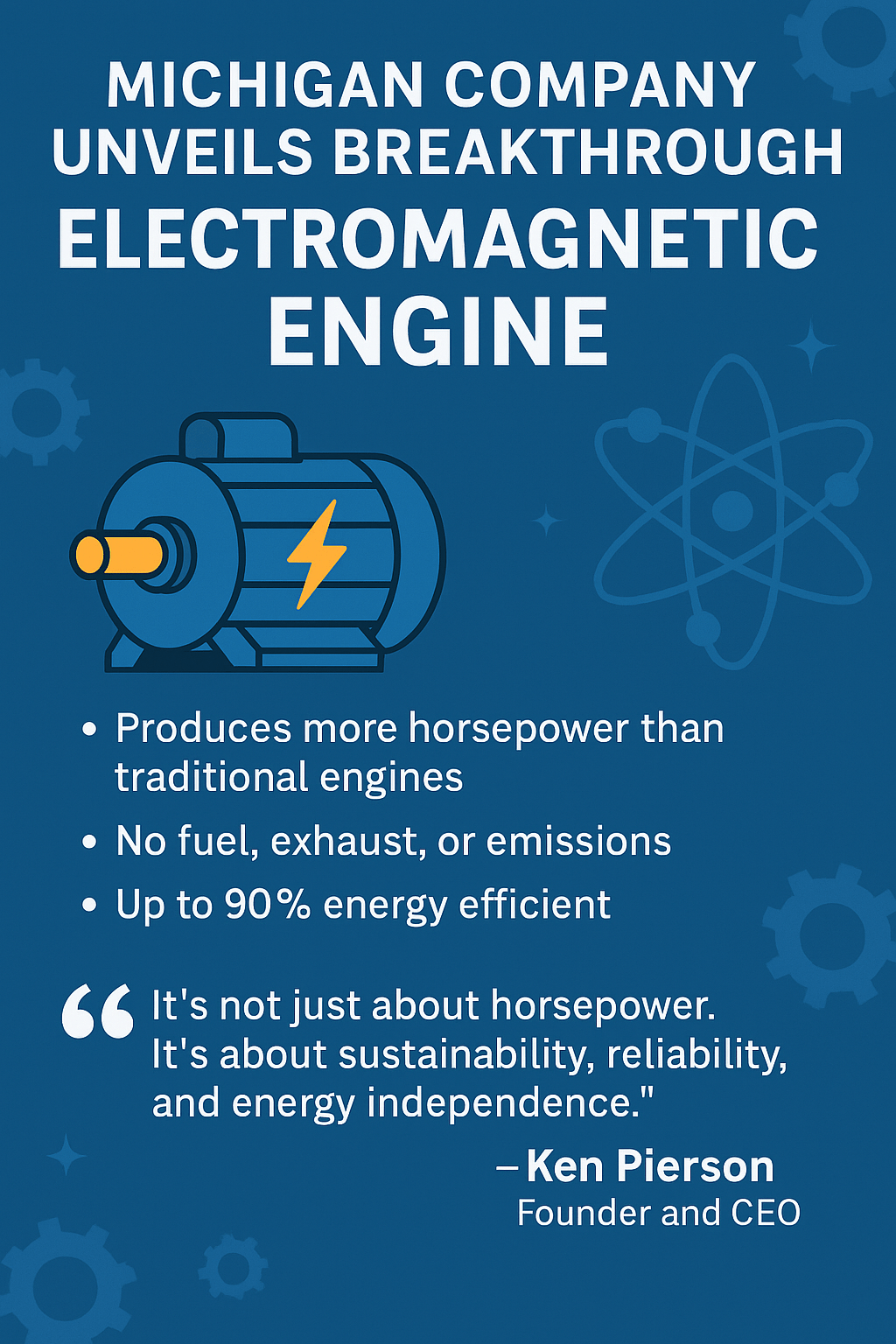 Advantron Electromagnetic Motor Offers High Efficiency