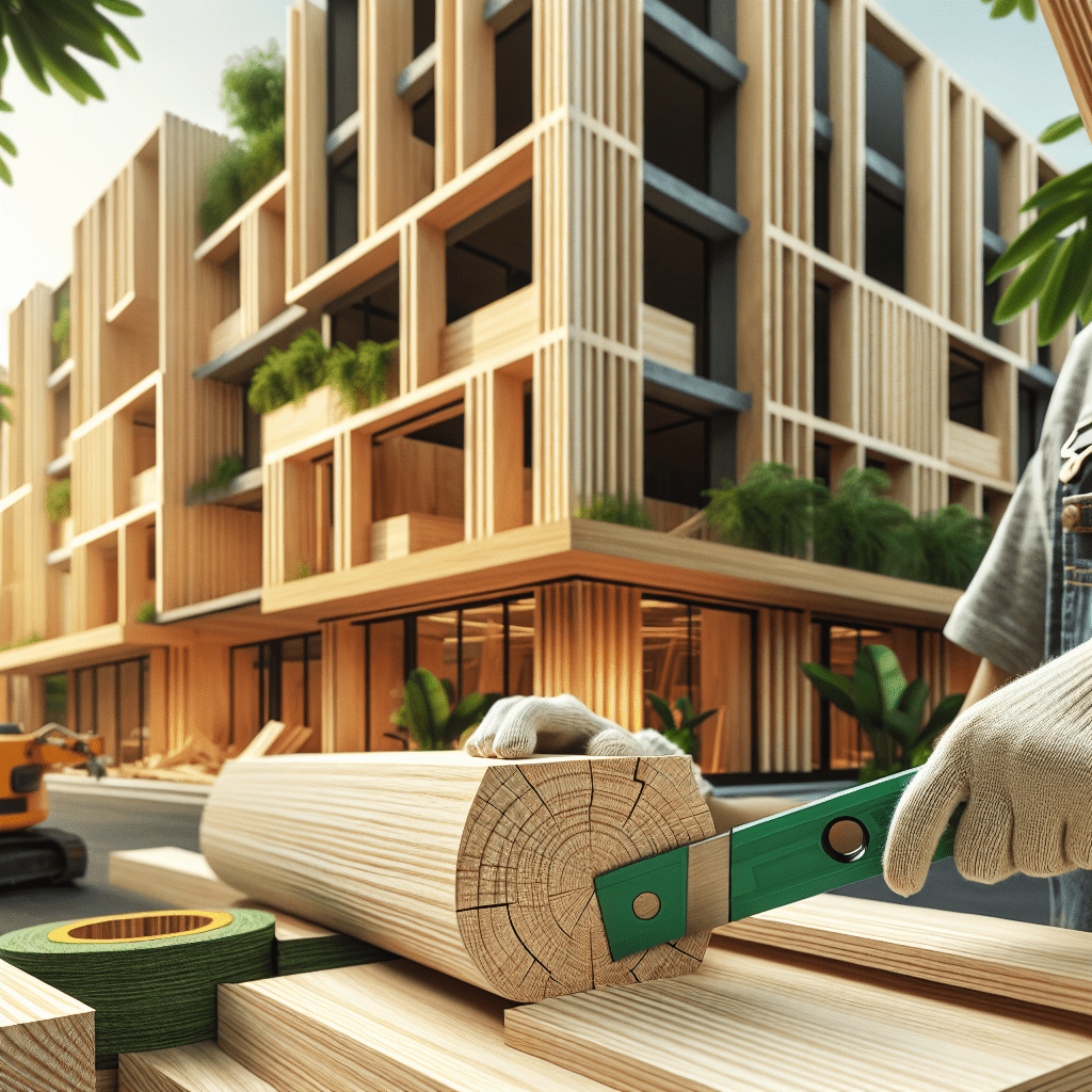 The generated image beautifully captures the essence of Accoya wood's role in sustainable construction. In the foreground, we see a carpenter's skilled hands working with a piece of Accoya wood. The wood's distinctive light golden color shines under the warm, natural lighting, highlighting its smooth and durable appearance. This close-up view allows us to appreciate the unique qualities that make Accoya a game-changer in green building. The wood's texture suggests its enhanced stability and resistance to decay, key features that contribute to its popularity in eco-friendly construction projects. Moving to the background, we glimpse a partially constructed modern building. It's clear that Accoya wood is the star of this structure, featuring prominently in various architectural elements. We can spot Accoya being used for window frames, decking, and siding, showcasing its versatility and suitability for both interior and exterior applications. The eco-friendly nature of the project is further emphasized by the lush greenery surrounding the construction site. This juxtaposition of natural wood and living plants creates a harmonious scene that speaks to the sustainable ethos behind Accoya wood use. What's particularly striking about this image is how it illustrates the marriage of traditional craftsmanship with innovative, sustainable materials. The carpenter's hands represent the skilled labor still essential in construction, while the Accoya wood embodies cutting-edge technology in wood modification. As the Green Living Guy, I'm thrilled to see this visual representation of Accoya wood in action! It's not just a plank; it's a plank of progress! This image showcases how we're building a greener future, quite literally, from the ground up. Accoya wood is proving that sustainability doesn't mean sacrificing quality or aesthetics. It's like Mother Nature and modern technology had a baby, and it's gorgeous! This is the kind of innovation that makes me excited about the future of sustainable construction. Remember, folks, when we choose materials like Accoya, we're not just building homes – we're building hope for a greener planet! The image serves as a powerful testament to the article's message about Accoya wood being a game-changer in sustainable construction. It visually communicates the material's durability, versatility, and eco-friendly properties, reinforcing why Accoya has become a preferred choice for environmentally conscious builders and architects.