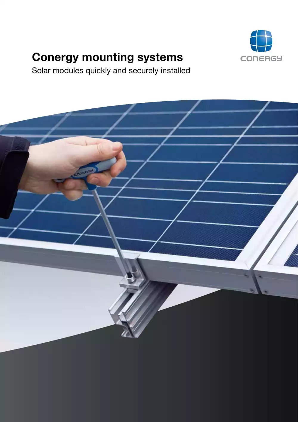 Conergy made mounting systems are now part of the full-offering of PV Products and Services