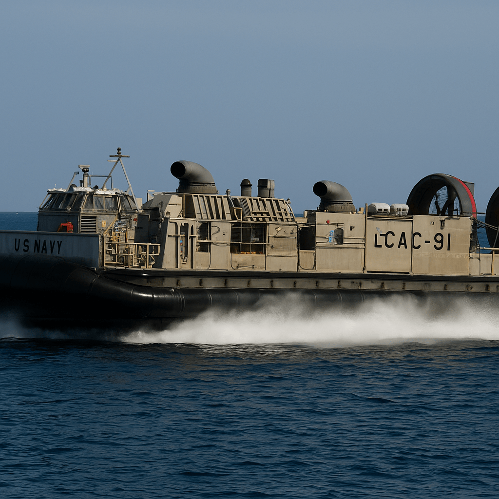 LCAC 91 Navy Fuel Breaks Records with Algae Blend