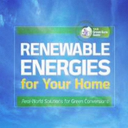 Renewable Energies For Your Home. The book review by Treehugger was fantastic.  I mean it not only went into the DIY aspect but it also talked about Russel Gehrke