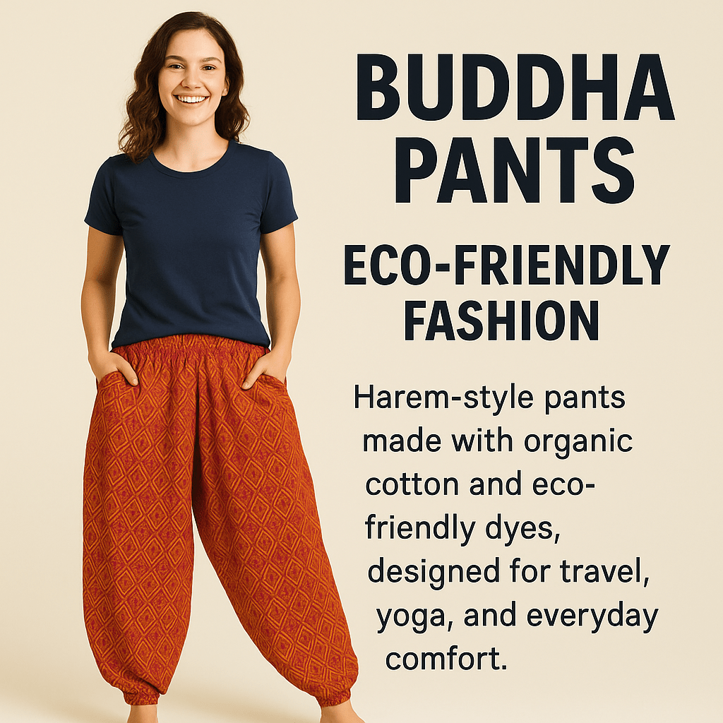 Buddha pants. Eco friendly