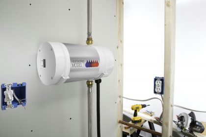 Heatworks MODEL 1 water heater solves homeowner dilemma created by new Department of Energy standards