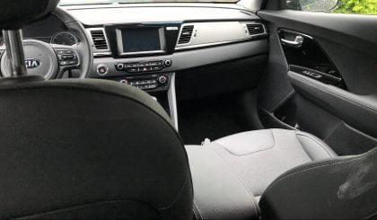 Front dashboard Kia Niro 2018 Hybrid Electric car