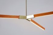 May 8, 2018 - New Chandelier from Stickbulb Explores Dynamic, Organic Forms through Minimal Geometries Stickbulb introduced a new collection of versatile LED pendants in