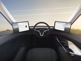 Interior Tesla semi