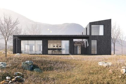 The Koto Piha is a 4 bedroom/3 bath home, 1950 [+] RENDERING COURTESY OF PLANT PREFAB