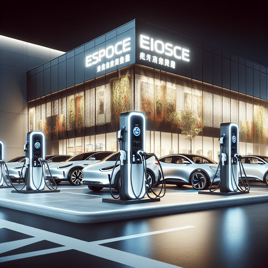 The image perfectly captures Walmart's commitment to sustainable transportation and customer convenience. In the foreground, we see a row of sleek, modern electric vehicle charging stations. These stations are bustling with activity, as various models of electric cars are plugged in and charging. The charging area is well-lit, emphasizing the 24/7 availability of this service. You can almost feel the buzz of electricity in the air, powering up these eco-friendly vehicles. The diverse range of car models showcases how EV adoption has spread across different market segments. In the background, the familiar Walmart storefront looms large, its logo clearly visible. This juxtaposition of the retail giant with cutting-edge EV technology speaks volumes about Walmart's forward-thinking approach to sustainability and customer service. The scene exudes a sense of accessibility and convenience. It's easy to imagine EV owners pulling up, plugging in their cars, and then heading into the store to shop while their vehicles charge. This setup transforms what could be idle charging time into productive shopping time - a win-win for both customers and Walmart. As the Green Living Guy, I'm absolutely charged up about this image! It's like seeing the future of retail and transportation unfold right before our eyes. Walmart isn't just selling groceries anymore; they're selling a greener future! This is the kind of corporate initiative that really gets my eco-engine revving. It's proof that big box stores can think outside the box when it comes to sustainability. With moves like this, Walmart is not just following the green trend - they're leading the charge! This image is a powerful visual representation of how major retailers like Walmart are adapting to and encouraging the shift towards electric vehicles. It's a glimpse into a future where sustainable transportation options are as commonplace as picking up your weekly groceries.