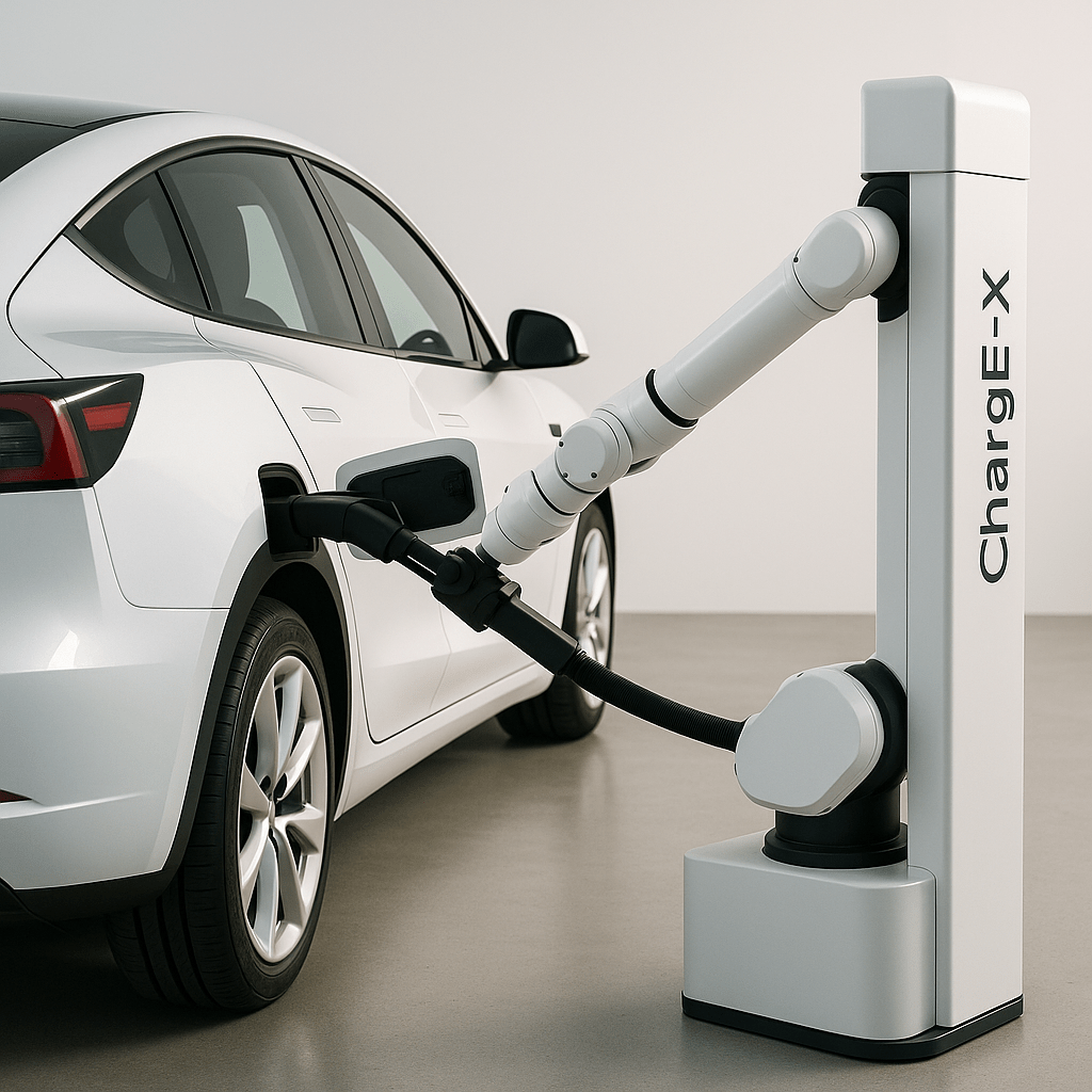 ChargE-X Consortium Unveils Robotic Charging Solution - Green Tech ...