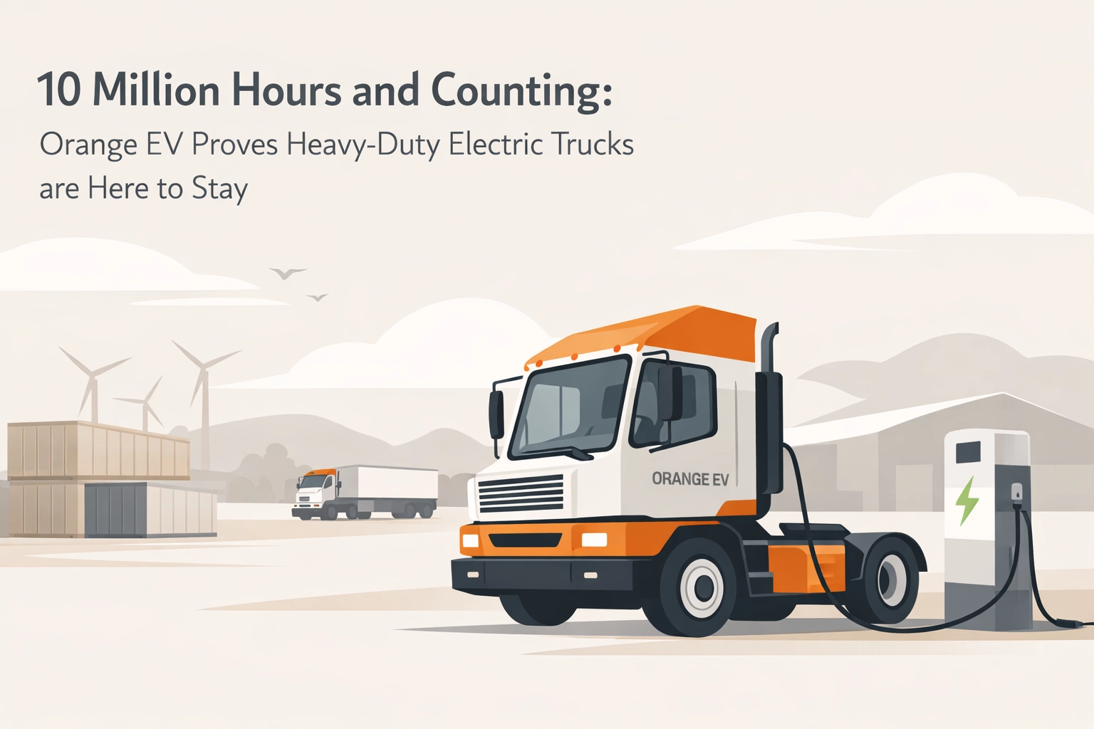 Orange EV : Leading the Charge in Electric Trucks