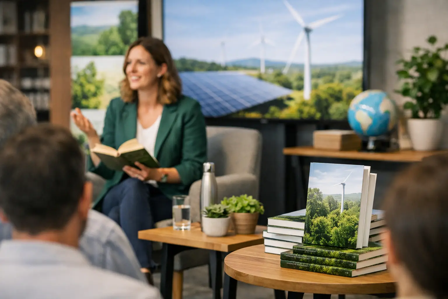 Sustainability Book Tour Events Work