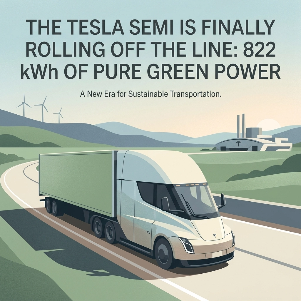 Tesla Semi Truck : A New Era of Sustainability