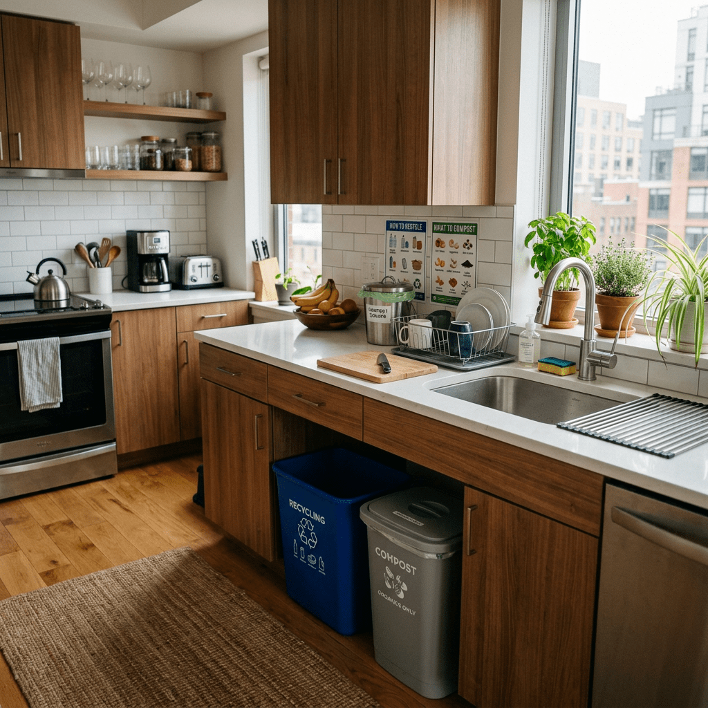 Reduce Apartment Waste and Live Sustainably